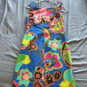 Lilly Pulitzer Bernadette Dress Starry Blue Drama Queen